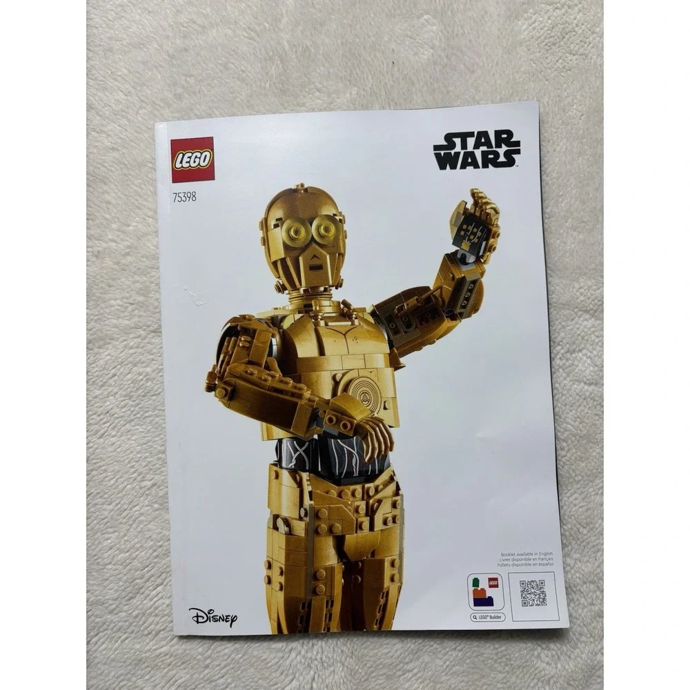 Lego Star Wars C-3PO EMPTY BOX and MANUAL ONLY 75398 No Lego Pieces - Picture 5 of 9